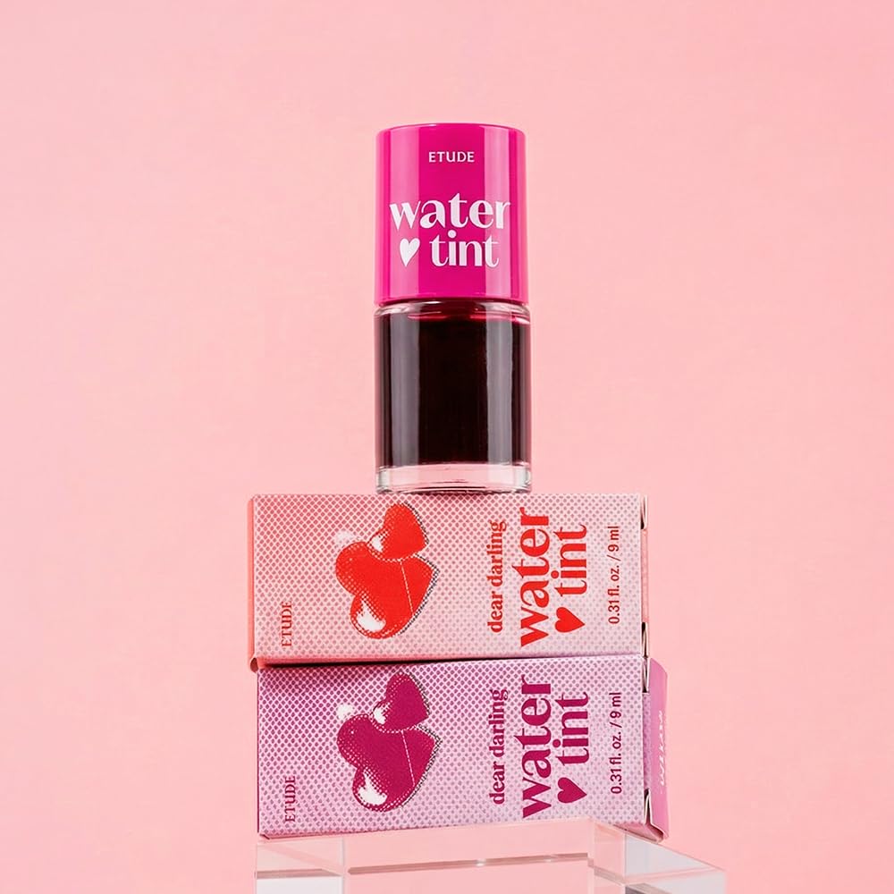 ETUDE close-up of Tomato Ade cap and nozzle highlighting precise dispensing and mess-free application