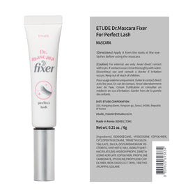 ETUDE iris ensata and caffeine ingredient display for conditioning benefit