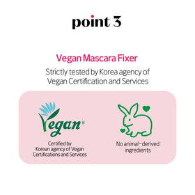 ETUDE vegan certification label highlighting cruelty-free benefit