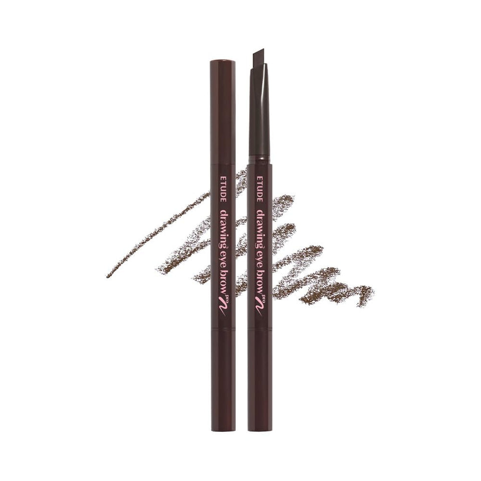 ETUDE front packaging showing compact eyebrow pencil and brand