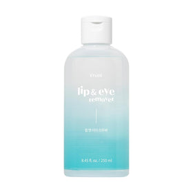 ETUDE front packaging of lip and eye remover showing bottle and volume, fast effective removal