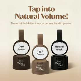 ETUDE powder texture close-up revealing fine particles for natural-looking coverage