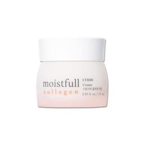 ETUDE jar front view showing packaging and moisturizing cream benefits