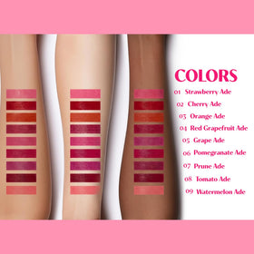ETUDE cheeks with blended tint showing natural flushed finish benefit