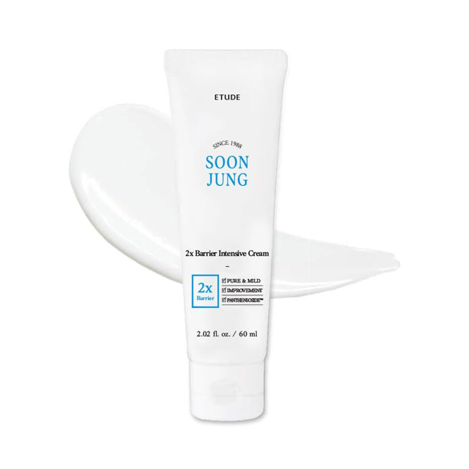 ETUDE jar front view showing clean packaging and calm skincare benefit