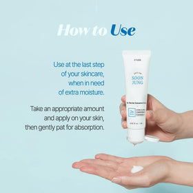 ETUDE back packaging showing directions and gentle formulation benefit