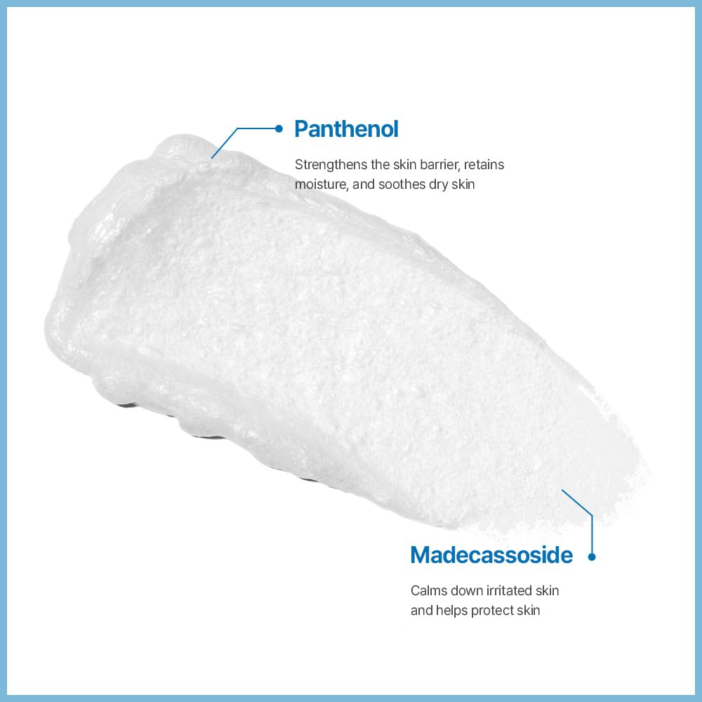 ETUDE SoonJung ingredient label highlighting madecassoside and panthenol benefits