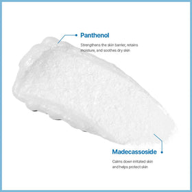 ETUDE SoonJung ingredient label highlighting madecassoside and panthenol benefits