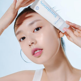 ETUDE displayed in soft natural setting conveying gentle, natural-derived formula