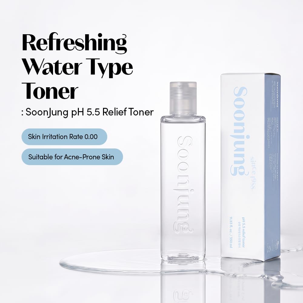 ETUDE gel-like toner drop on hand showing lightweight texture and quick absorption
