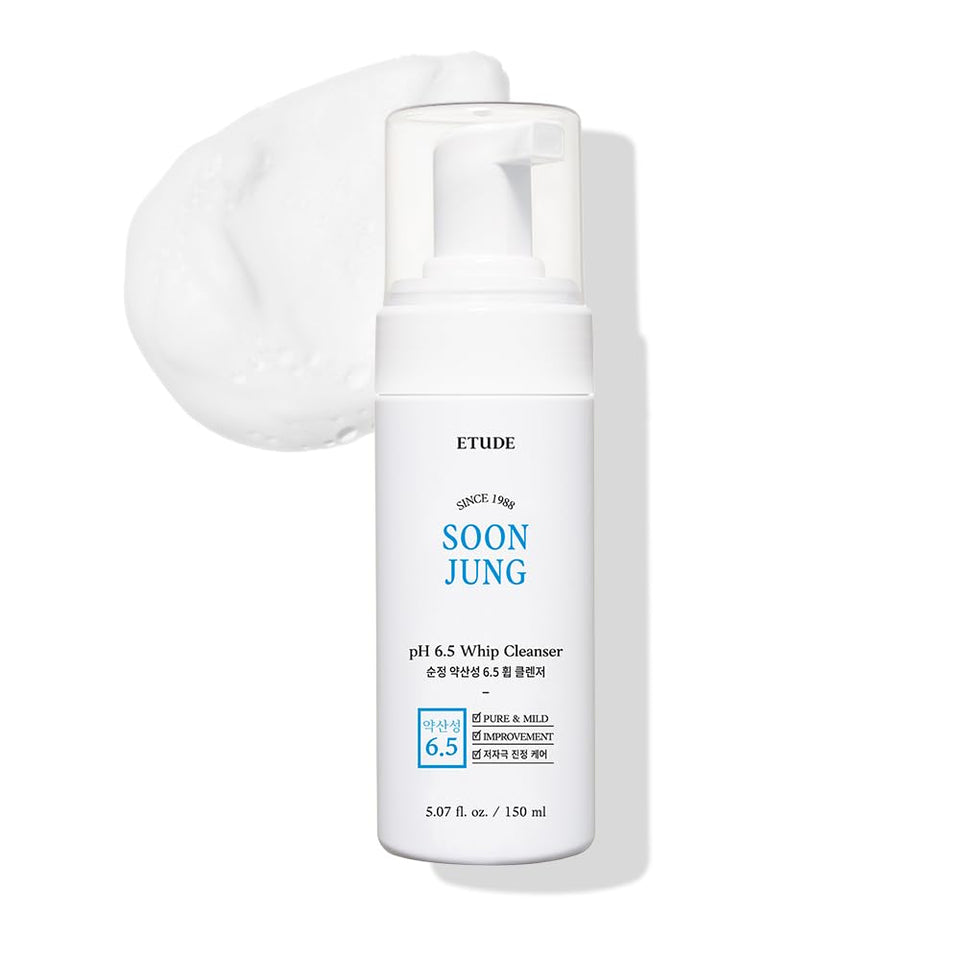 ETUDE SoonJung front packaging showing gentle cleanser and benefits