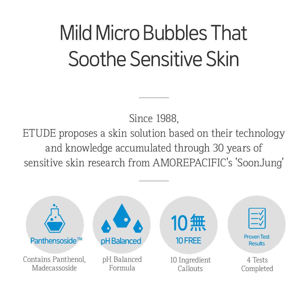 ETUDE SoonJung whip texture close-up highlighting airy foam and mild feel