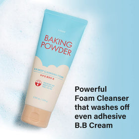 ETUDE creamy foam close-up demonstrating rich lather for effective cleansing