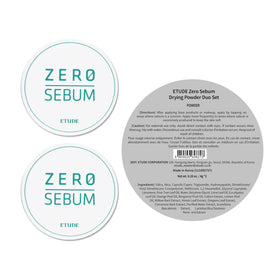 ETUDE powder in use tapped onto T-zone for long-lasting shine control