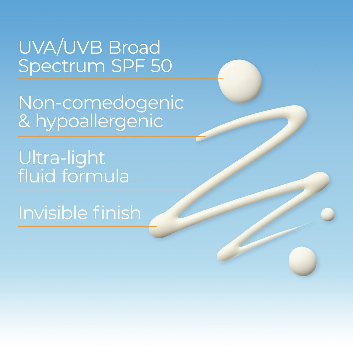 Eucerin lotion on hand demonstrating thin spreadability