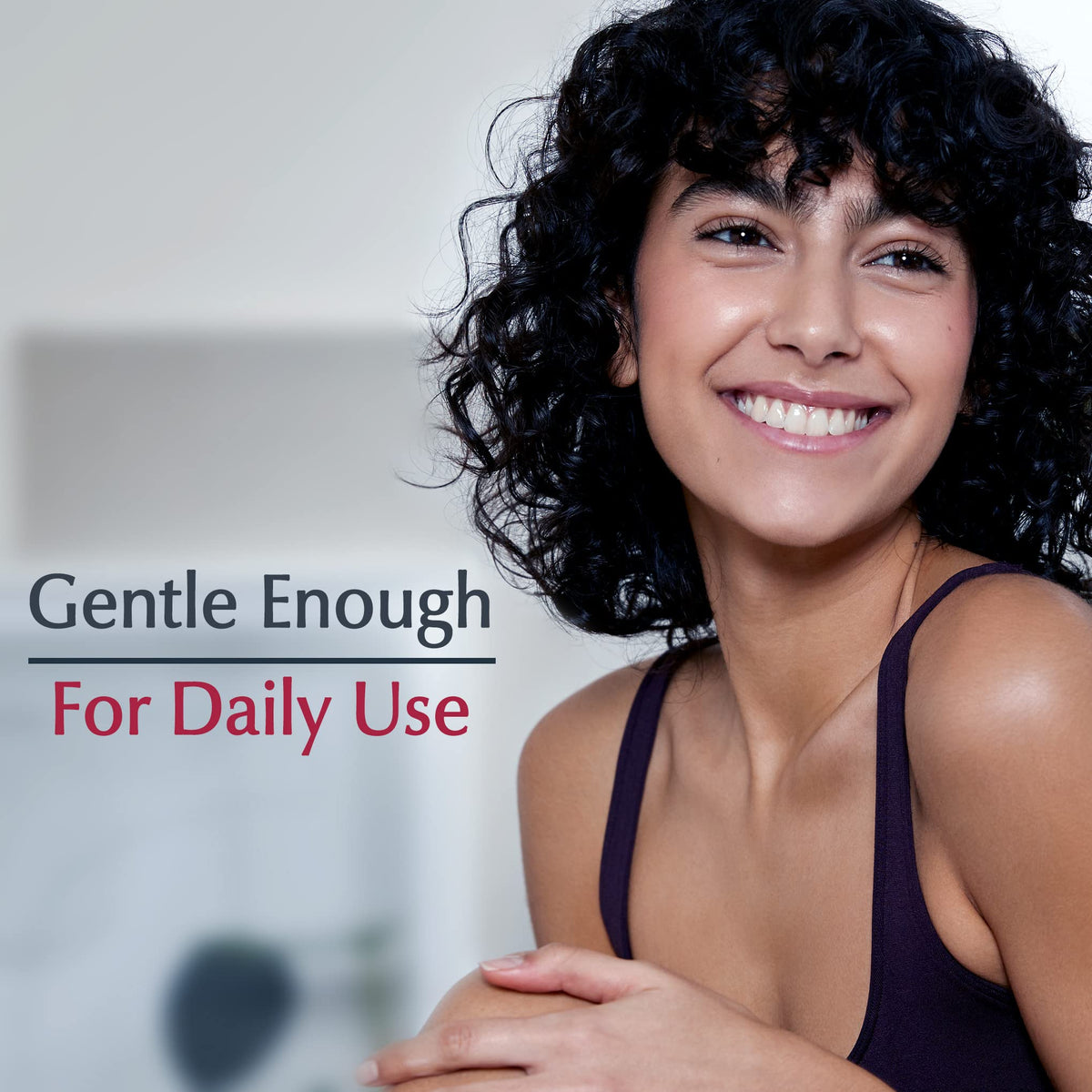Eucerin being smoothed onto leg to relieve dry skin effectively