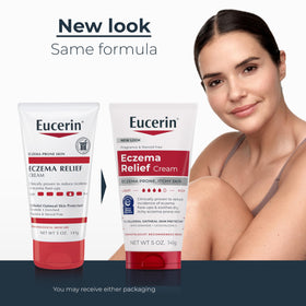 Eucerin back label close-up listing ingredients and usage directions for transparency