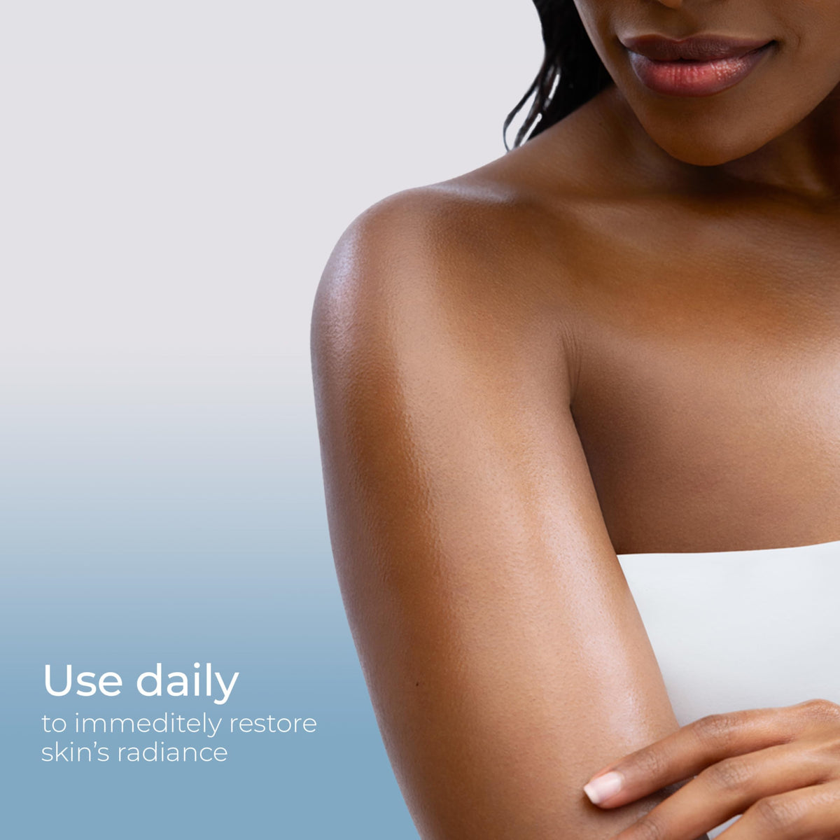 Eucerin applied to foot illustrating intensive moisture for rough heels