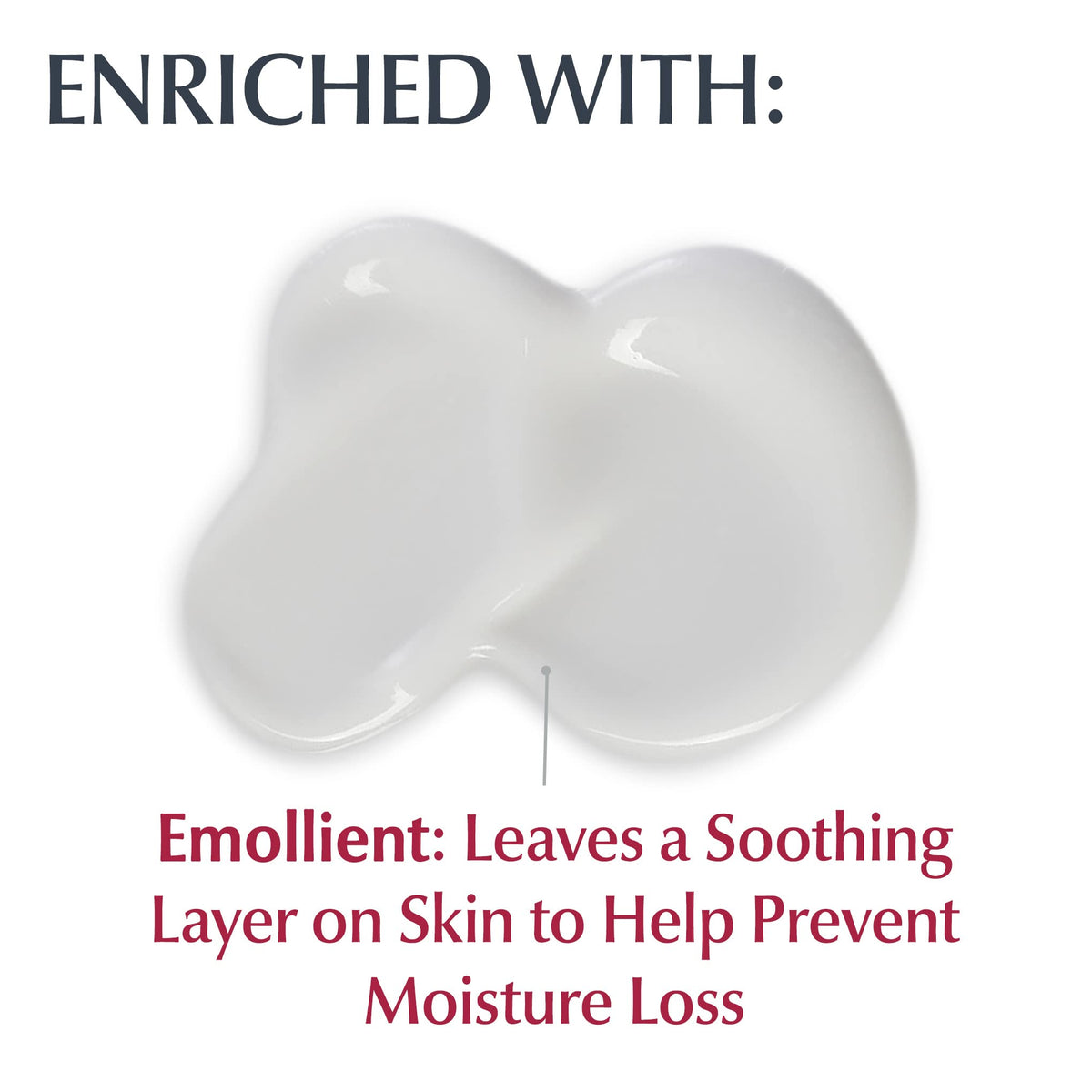 Eucerin applied to hands to show repair and protection of dry skin