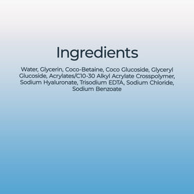 Eucerin hyaluronic acid ingredient visual emphasizing moisture support