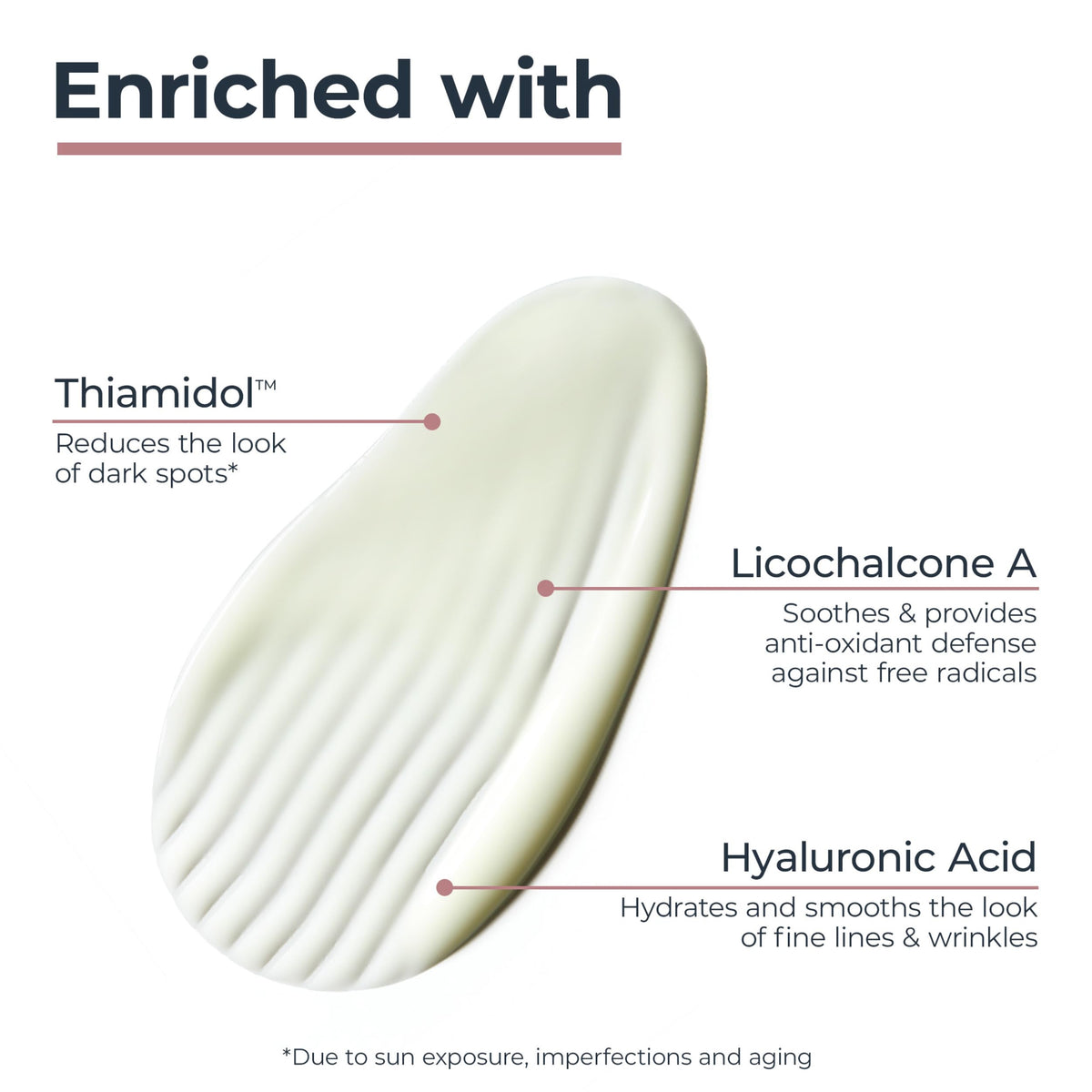 Eucerin applying serum to cheek demonstrating targeted dark spot treatment