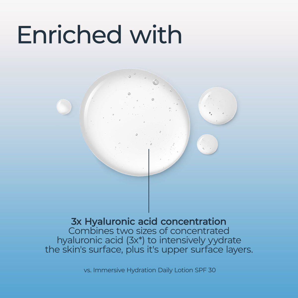 Eucerin bottle in palm for scale, shows compact 1 fl oz travel-friendly size