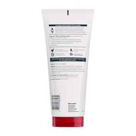 Eucerin tube on bathroom shelf portraying everyday routine benefit