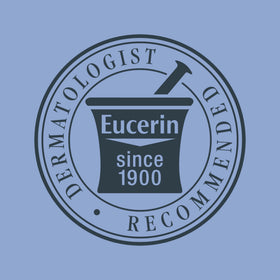 Eucerin label close-up displaying ingredient clarity and trust benefit