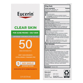 Outdoor lifestyle shot with Eucerin sunscreen for daily sun protection on-the-go