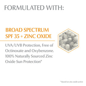 Eucerin applied under foundation showing compatibility with makeup and layered protection