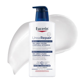 Eucerin pump dispenser detail ensuring controlled, hygienic product dispensing