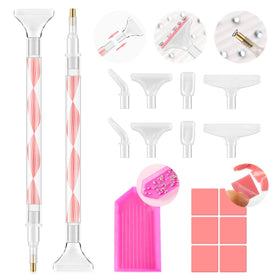 Eudaicful front packaging showing complete rhinestone picker kit benefits