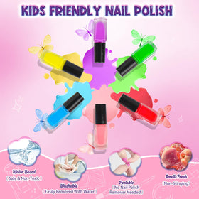 EULRGAUS nail dryer close-up illustrating child-safe, no-UV drying