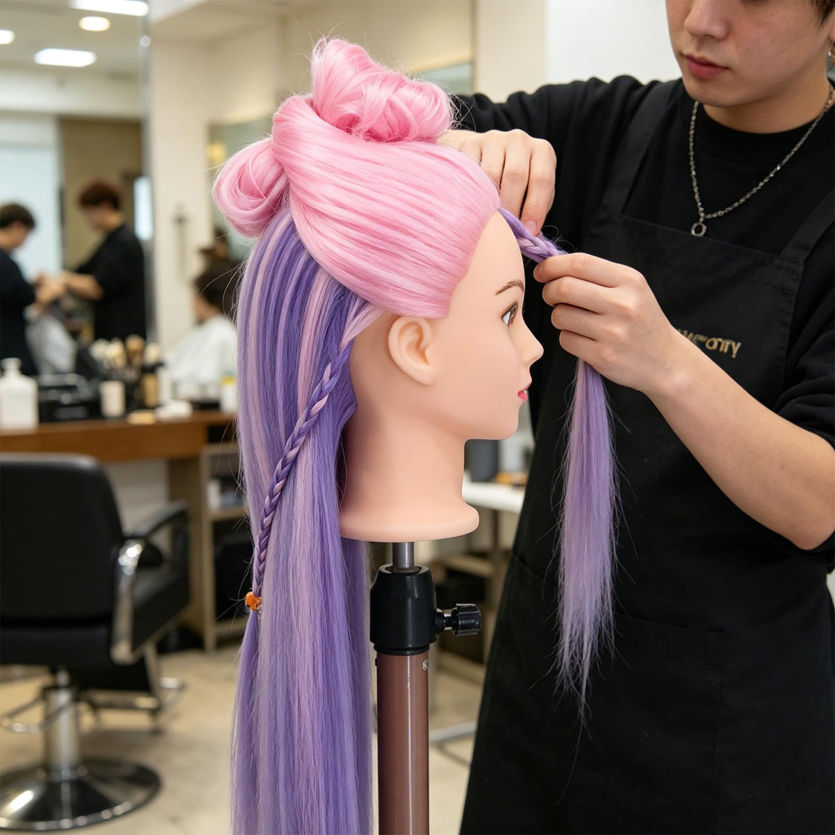 Eumos mannequin in use styled by student showcasing practical training benefit