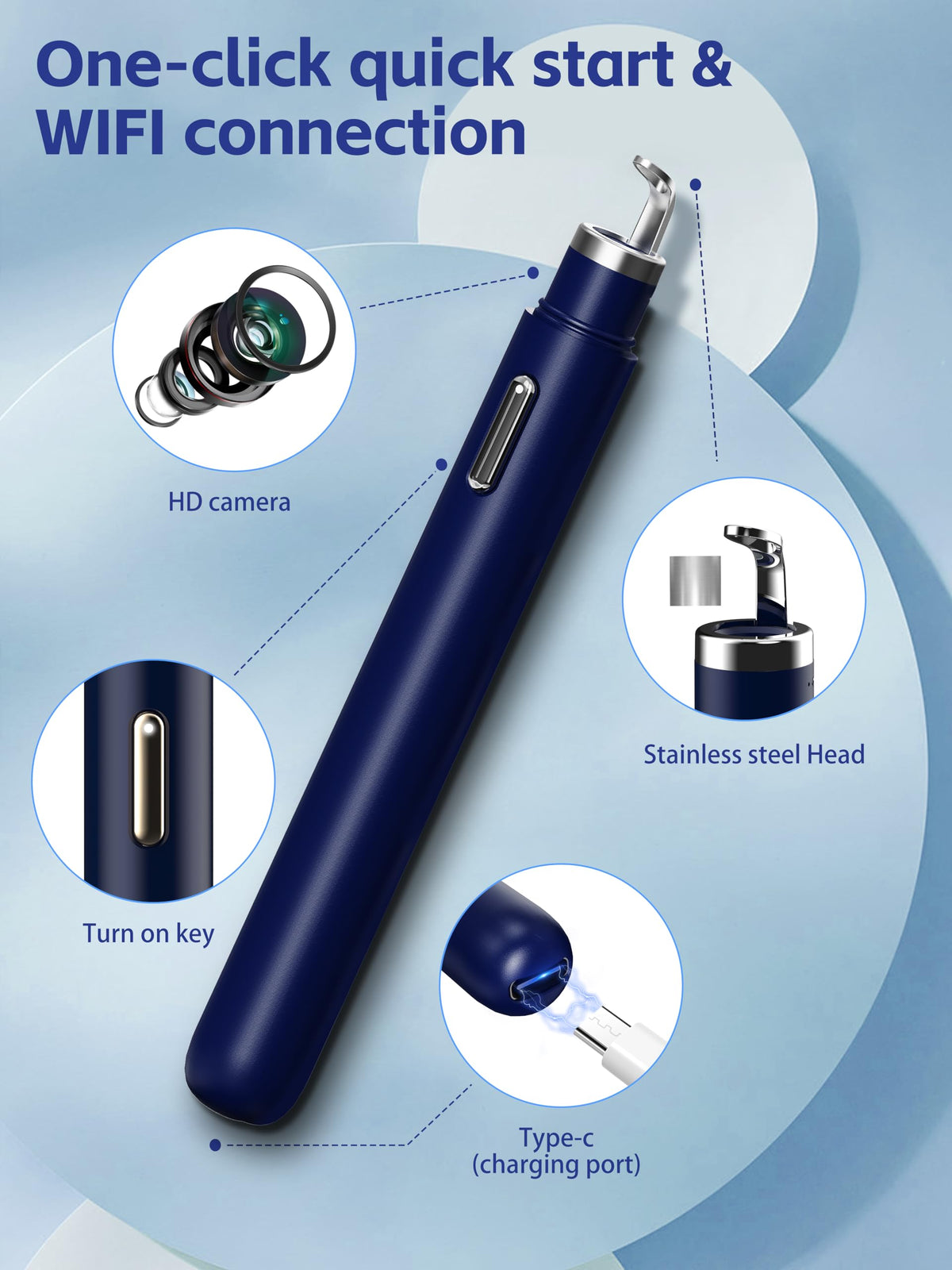 EURART in use streaming live pore image to smartphone for precise extraction