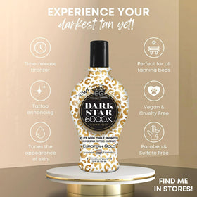 European Gold lotion texture swatch showing creamy emulsion and fast absorption benefit