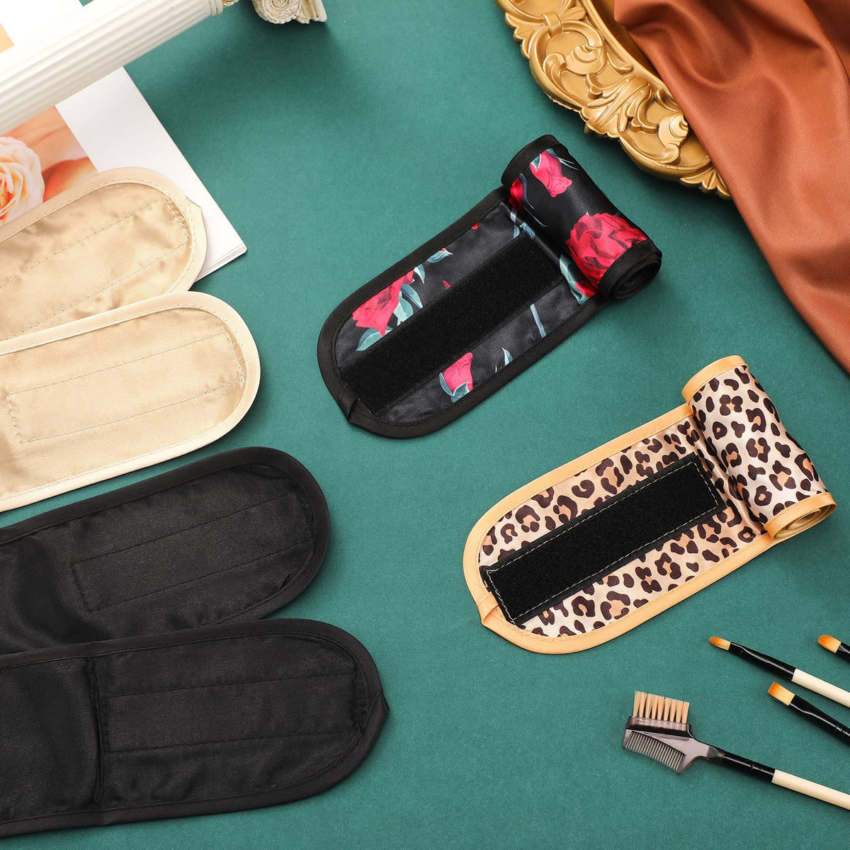 Eurzom leopard and floral pattern display offering style options and sharing benefit