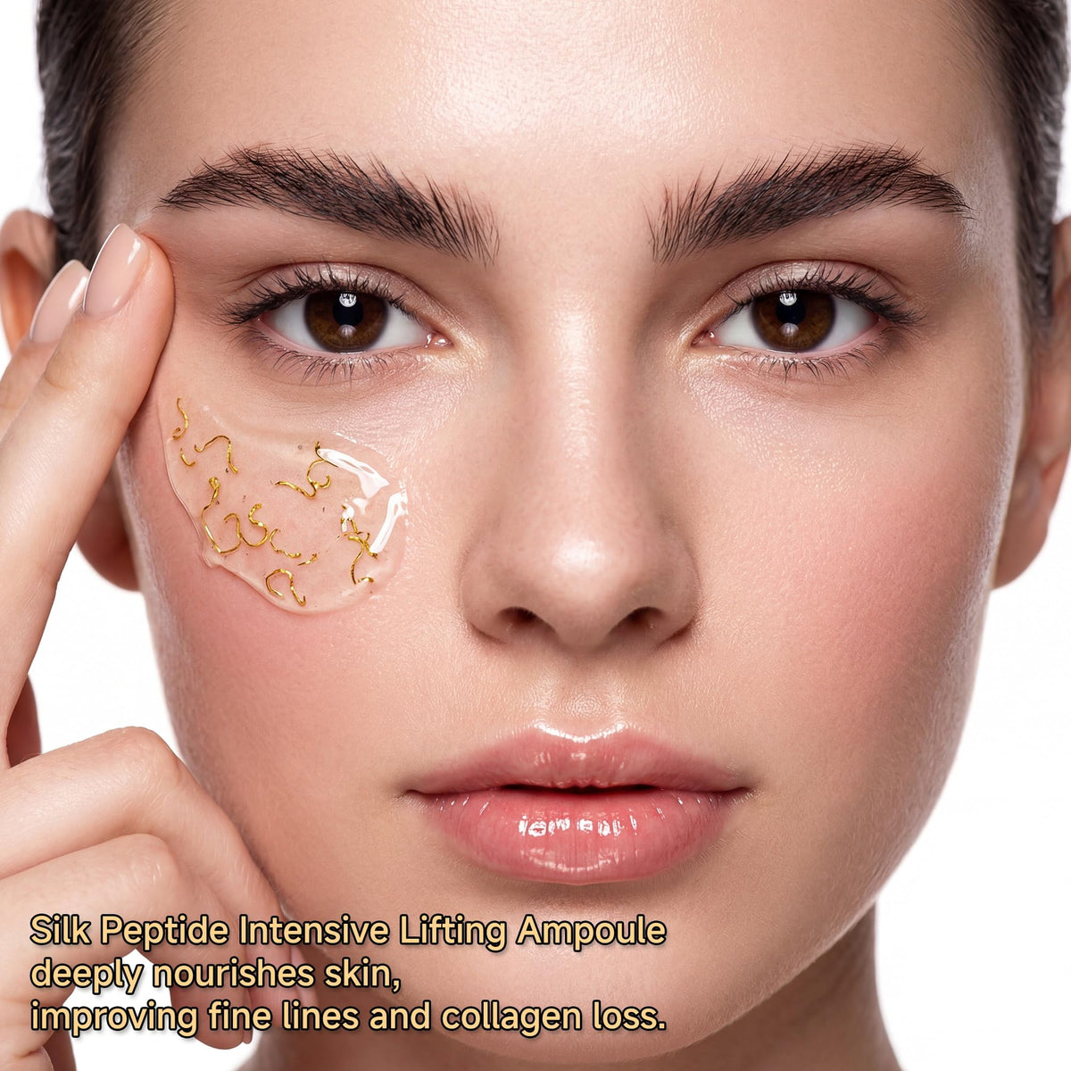 Eustofeyce before and after texture comparison image, illustrates visible refinement benefit