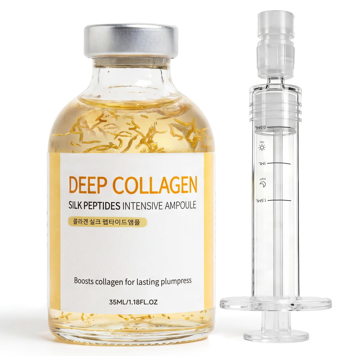 Eustofeyce front packaging showing ampoule and clear cap, conveys premium hydration