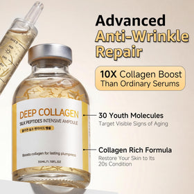 Eustofeyce serum spreading on hand and absorbing quickly, shows fast absorption benefit