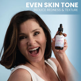 Product ingredients label on Eva Naturals bottle emphasizing fragrance-free formulation
