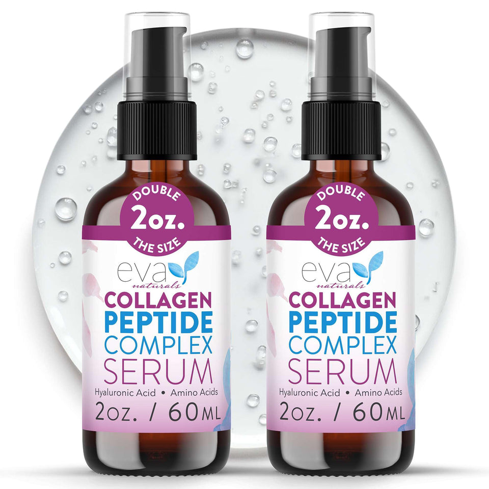 Eva Naturals front bottle packaging showing clean label and two-pack benefit