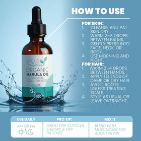 Eva Naturals applied to beard for softness and easier grooming