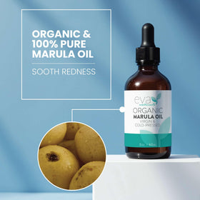 Eva Naturals used with gua sha stone for smooth facial massage glide