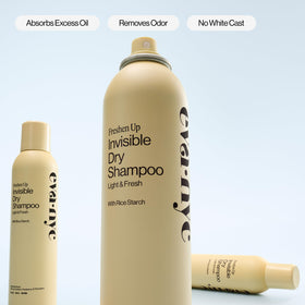 EVA·NYC before and after roots showing reduced oil and lifted hair