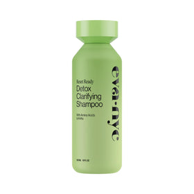 EVA·NYC front bottle view showing detox clarifying shampoo benefits
