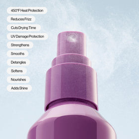 EVA·NYC fine-mist nozzle close-up delivering even, lightweight spray