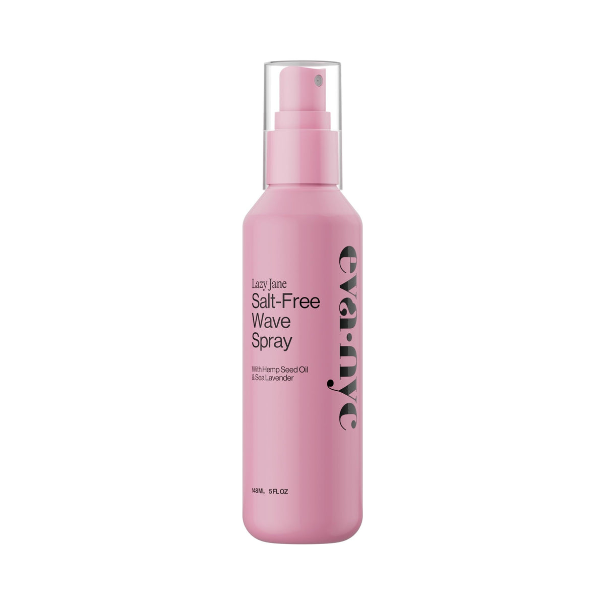 EVA·NYC front packaging showing wave spray and clear product labeling benefits