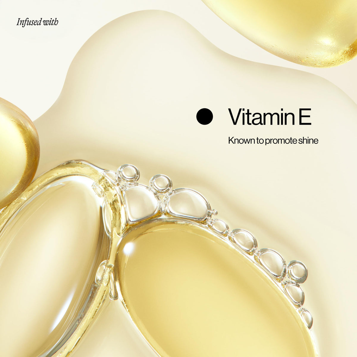 EVA·NYC hair finish close-up highlighting glossy, non-sticky texture for shine