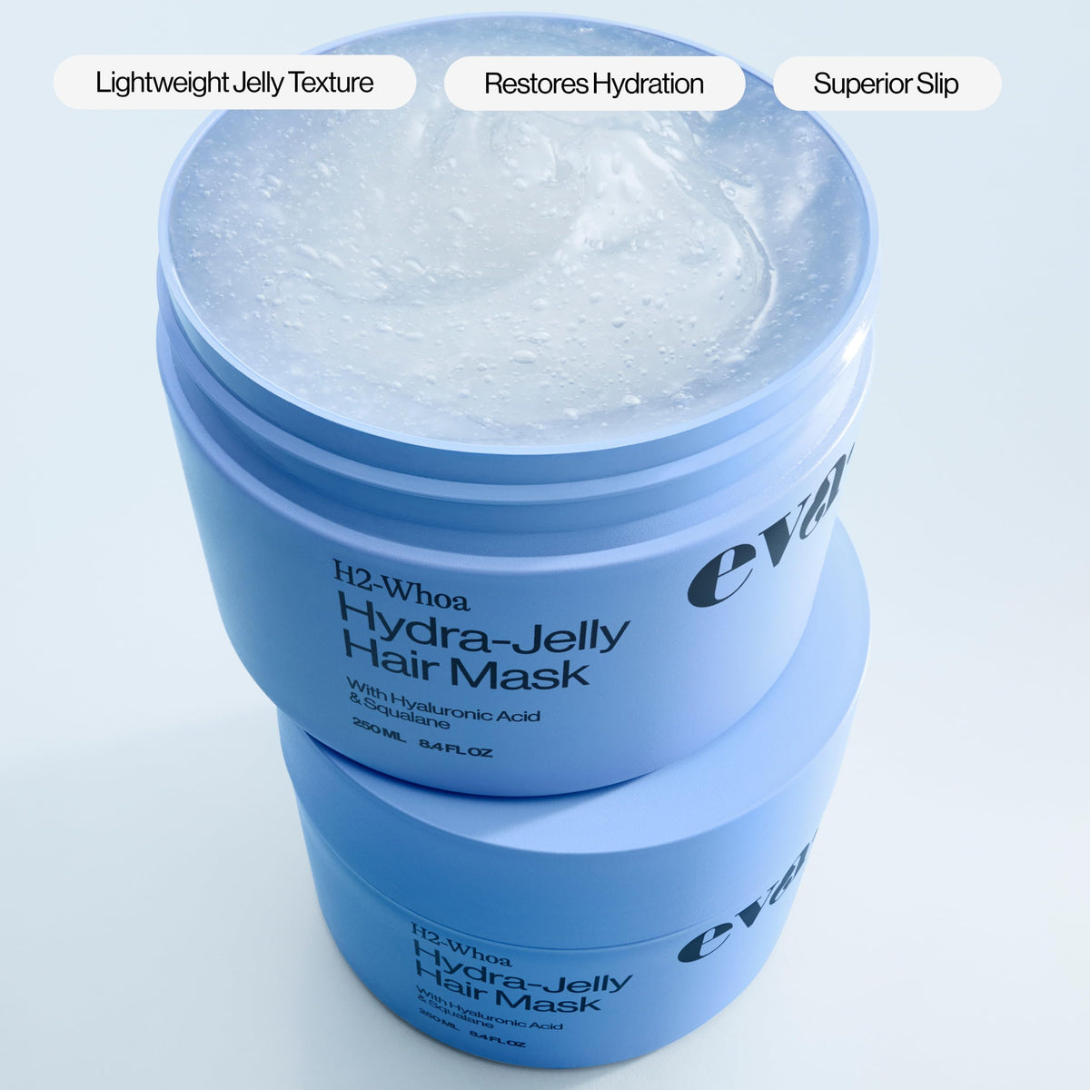 Eva NYC hyaluronic acid ingredient bottle showing moisture-locking benefit